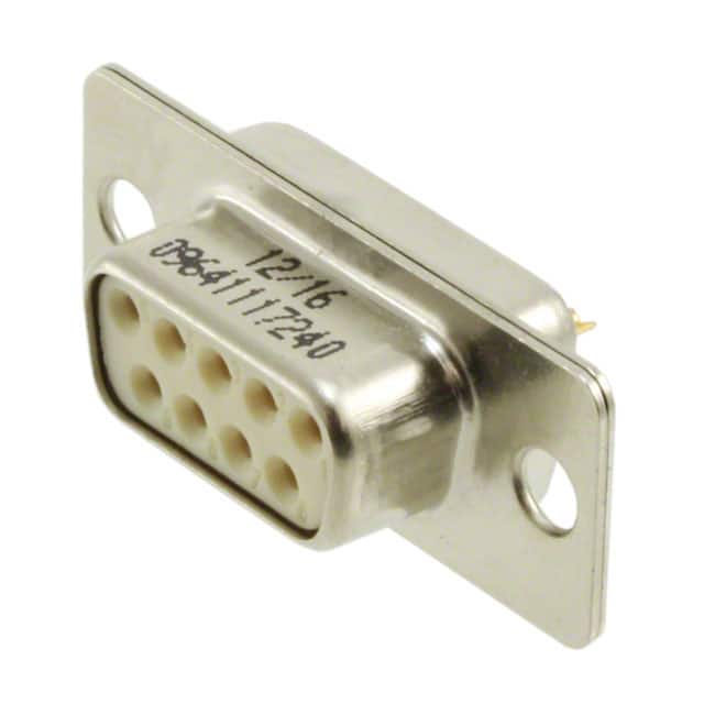 09641117240 CONN D-SUB RCPT 9POS SLDR CUP