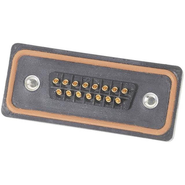 09677098715 CONN D-SUB RCPT 9POS PNL MNT