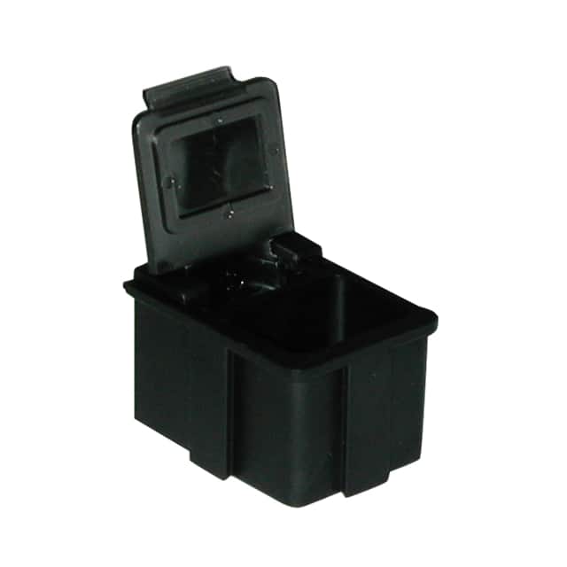 SM0873 16 X 12 X 15 MM BLACK LID
