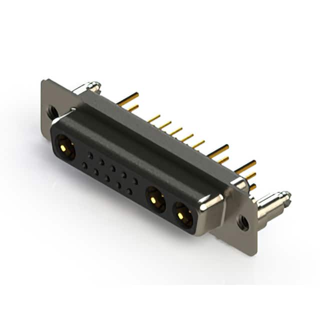 628-13W3624-7N5 CONN D-SUB RCPT 13POS VERT SLDR