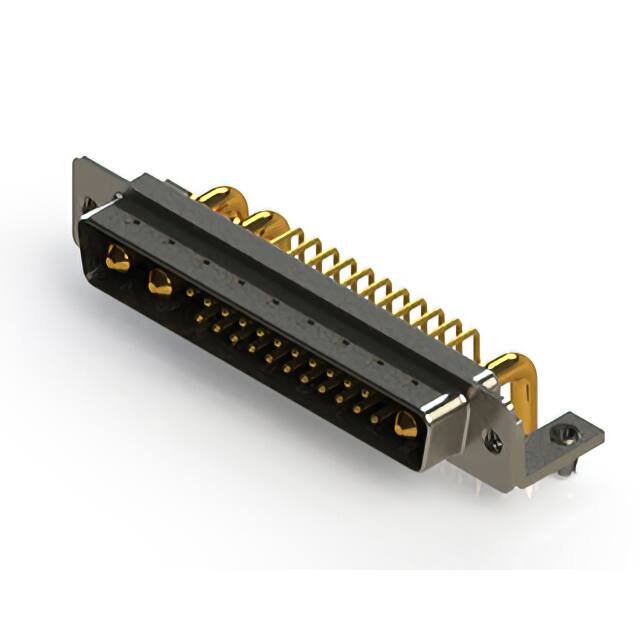 629-25W3640-3T3 CONN D-SUB PLUG 25POS R/A SLDR