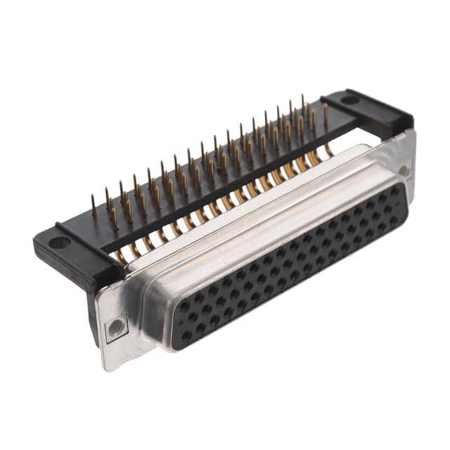 164A10759X CONN D-SUB RCPT 50POS R/A SLDR