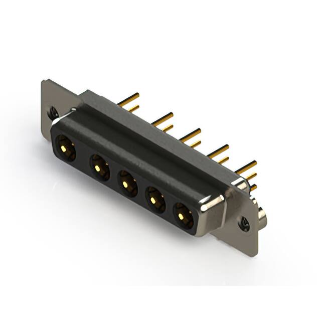 628-5W5-624-5TA CONN D-SUB RCPT 5POS VERT SLDR