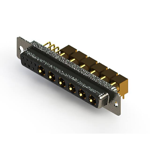 630-13W6640-7T1 CONN D-SUB RCPT 13POS R/A SLDR