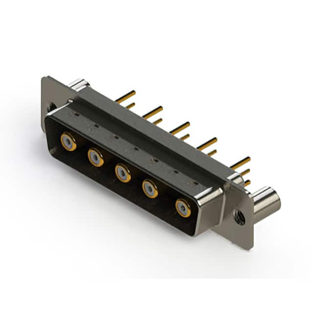 627-5W5-624-7TB CONN D-SUB PLUG 5P PNL MNT SLDR