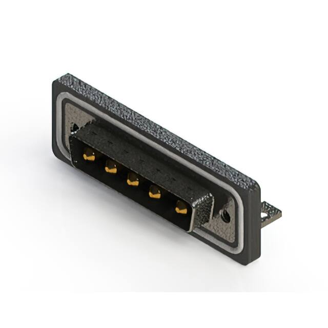 629W5W5-340-1NC CONN D-SUB PLUG 5POS R/A SLDR