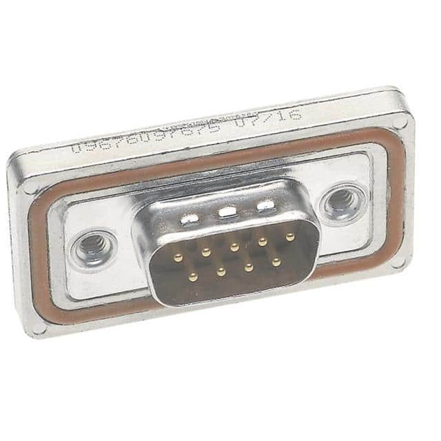 09676097675 CONN D-SUB PLUG 9P PNL MNT SLDR
