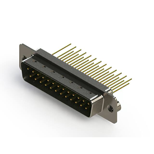 627-M25-323-GN2 CONN D-SUB PLUG 25POS VERT SLDR