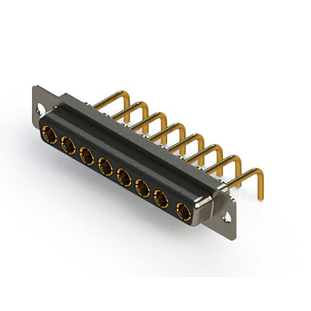 630-8W8-650-1T1 CONN D-SUB RCPT 8POS R/A SLDR