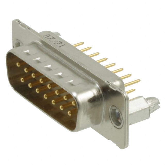 09642227215 CONN D-SUB PLUG 15POS VERT SLDR