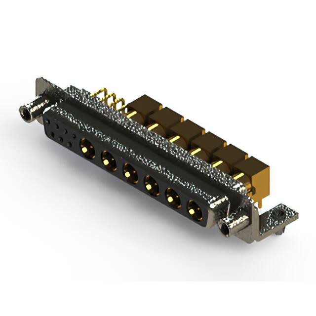 630-13W6640-5TD CONN D-SUB RCPT 13POS R/A SLDR