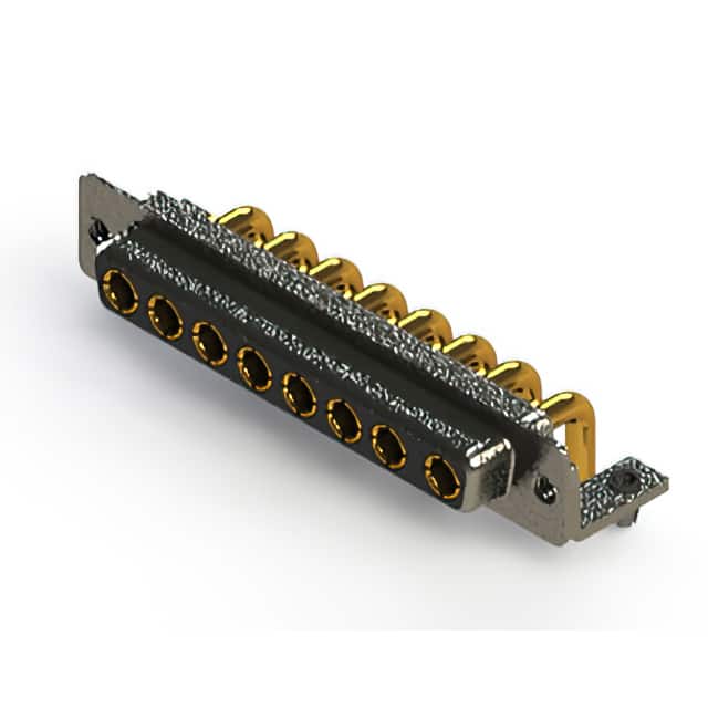 630-8W8-640-3TB CONN D-SUB RCPT 8POS R/A SLDR