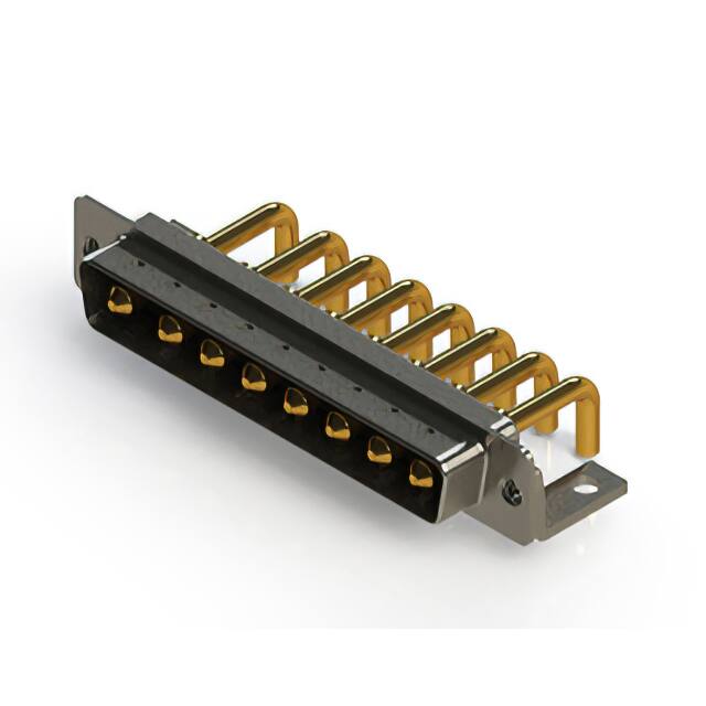629-8W8-650-2TC CONN D-SUB PLUG 8POS R/A SLDR