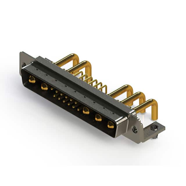 629-17W5650-2TB CONN D-SUB PLUG 17POS R/A SLDR