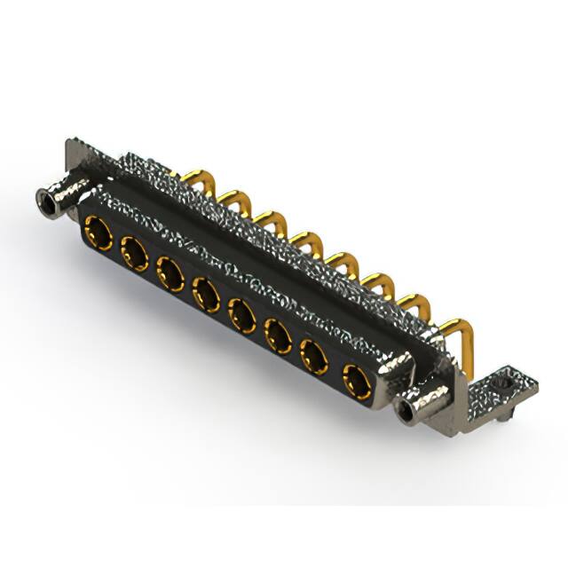630-8W8-640-1T5 CONN D-SUB RCPT 8POS R/A SLDR