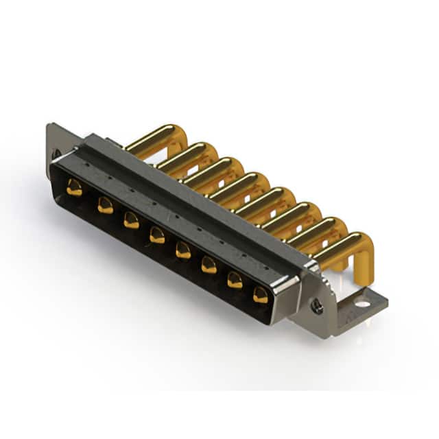629-8W8-650-4TC CONN D-SUB PLUG 8POS R/A SLDR
