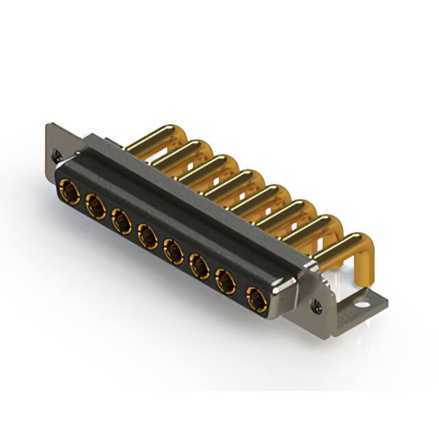 630-8W8-650-4T4 CONN D-SUB RCPT 8POS R/A SLDR