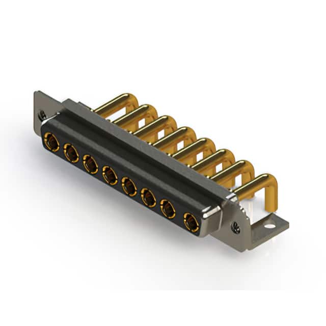 630-8W8-650-3TC CONN D-SUB RCPT 8POS R/A SLDR