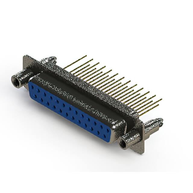628-M25-323-LT6 CONN D-SUB RCPT 25POS VERT SLDR