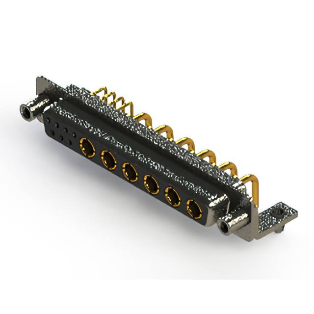 630-13W6640-1T5 CONN D-SUB RCPT 13POS R/A SLDR