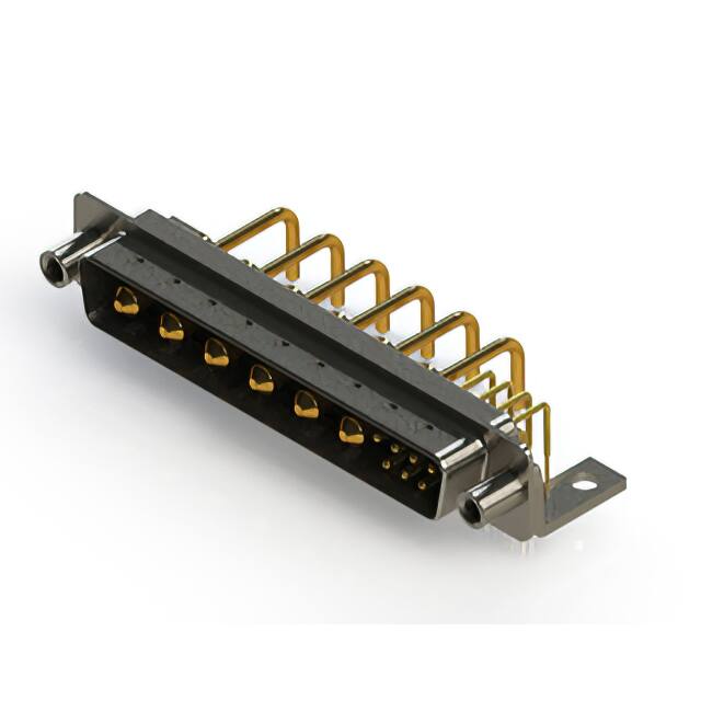 629-13W6650-1TE CONN D-SUB PLUG 13POS R/A SLDR