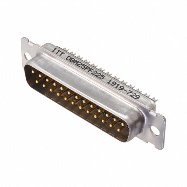 DBM25PF225 CONN D-SUB PLUG 25POS PNL MNT