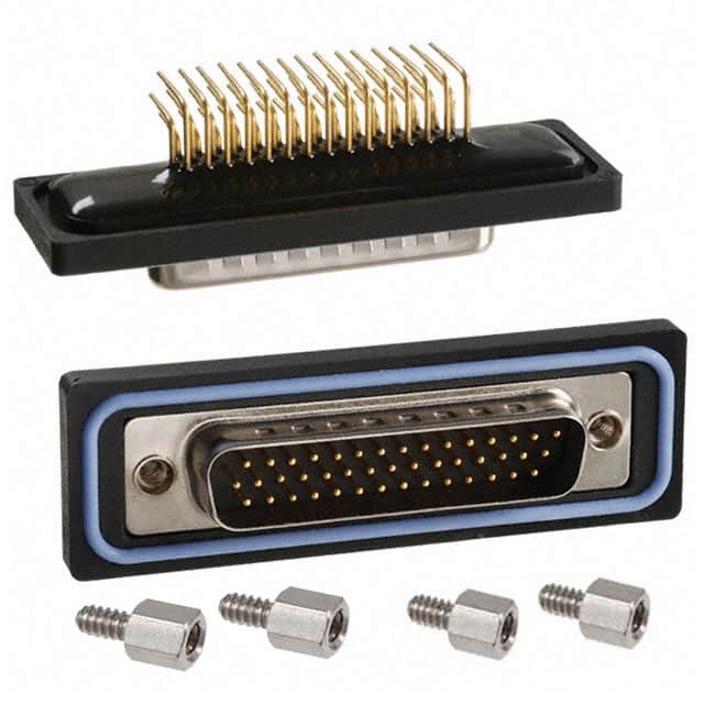 A-HDS 44 AA-WP CONN D-SUB HD PLUG 44P R/A SLDR