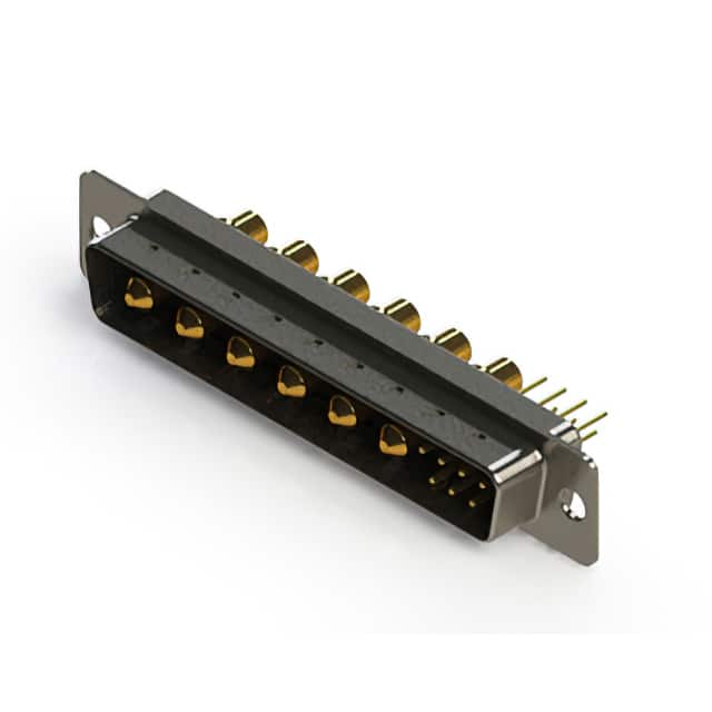 627-13W6624-4T1 CONN D-SUB PLUG 13POS VERT SLDR
