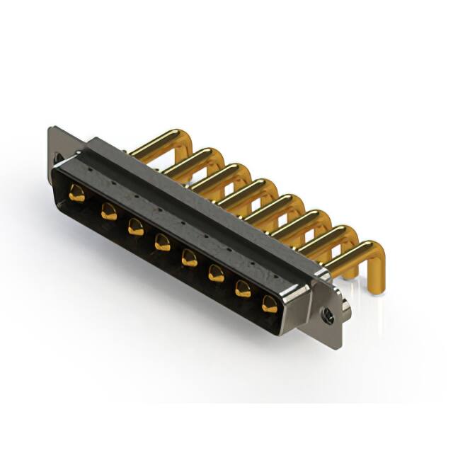 629-8W8-650-3NA CONN D-SUB PLUG 8POS R/A SLDR