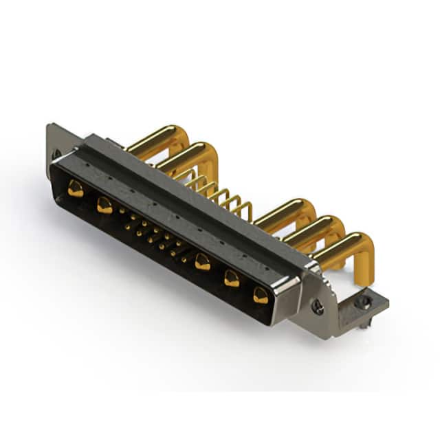 629-17W5650-4NB CONN D-SUB PLUG 17POS R/A SLDR