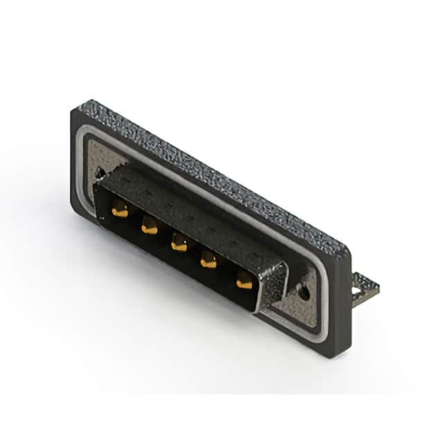629W5W5-640-2N4 CONN D-SUB PLUG 5POS R/A SLDR