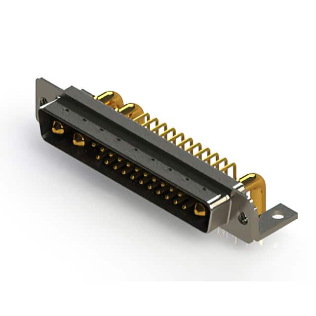 629-25W3640-4NC CONN D-SUB PLUG 25POS R/A SLDR
