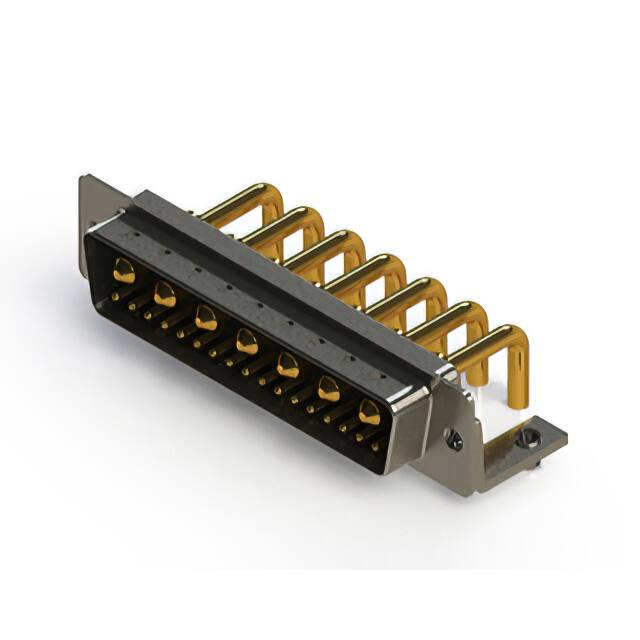 629-24W7650-2T3 CONN D-SUB PLUG 24POS R/A SLDR