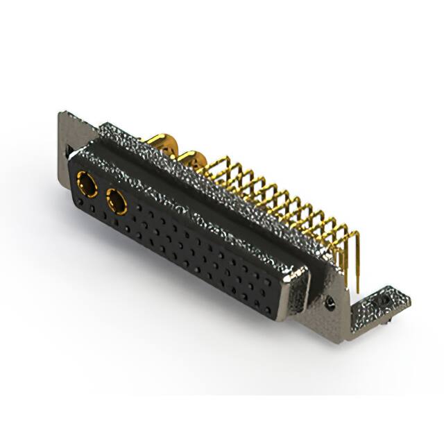 630-43W2640-2T3 CONN D-SUB RCPT 43POS R/A SLDR