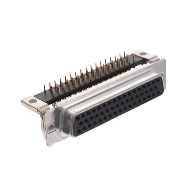 164A18969X CONN D-SUB RCPT 50POS R/A SLDR
