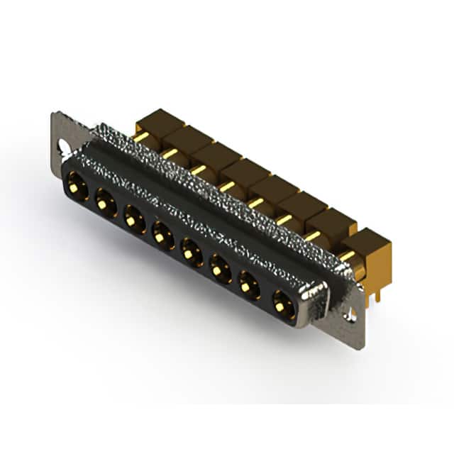 630-8W8-640-5N1 CONN D-SUB RCPT 8POS R/A SLDR