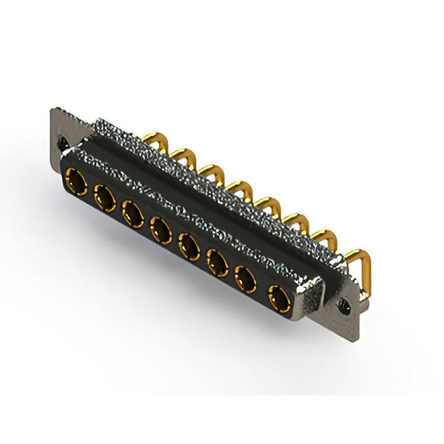 630-8W8-640-1N2 CONN D-SUB RCPT 8POS R/A SLDR