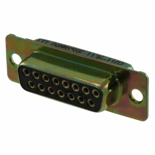 DAMM-15S-E CONN D-SUB RCPT 15P PNL MNT SLDR