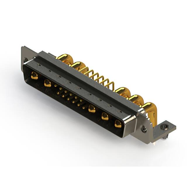 629-17W5640-4NB CONN D-SUB PLUG 17POS R/A SLDR