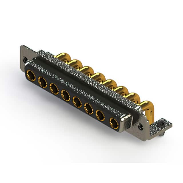 630-8W8-640-4NB CONN D-SUB RCPT 8POS R/A SLDR