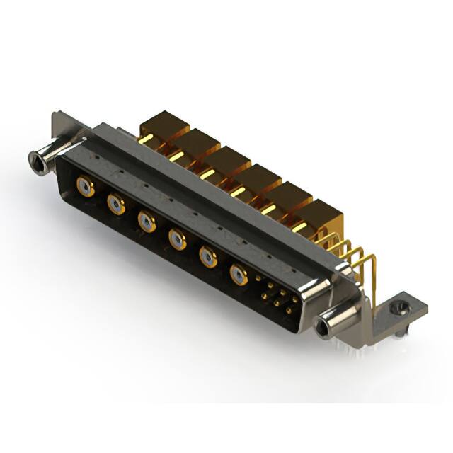 629-13W6640-7N5 CONN D-SUB PLUG 13POS R/A SLDR