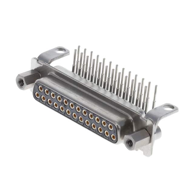 DBMD25SJF225 CONN D-SUB RCPT 25POS R/A SLDR