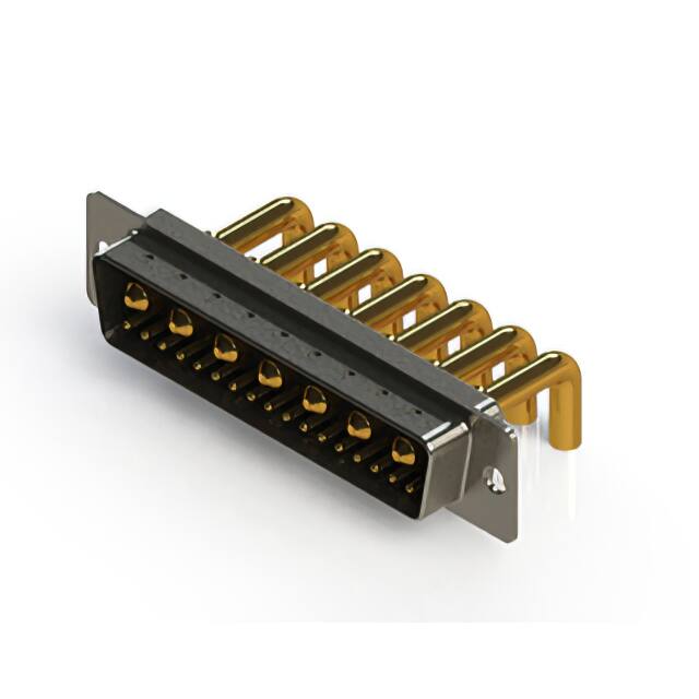 629-24W7650-4N1 CONN D-SUB PLUG 24POS R/A SLDR