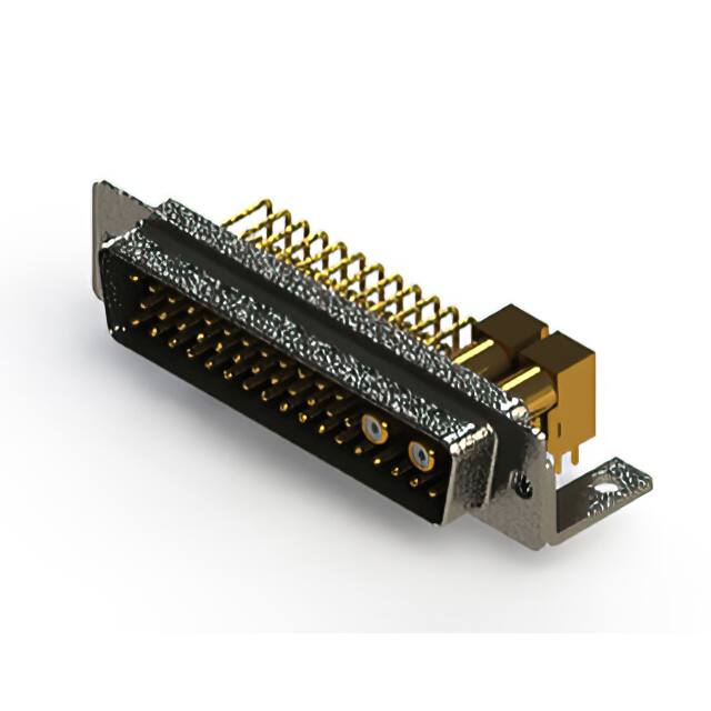 629-43W2640-5TC CONN D-SUB PLUG 43POS R/A SLDR