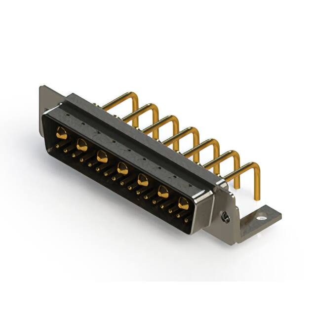 629-24W7650-1NC CONN D-SUB PLUG 24POS R/A SLDR