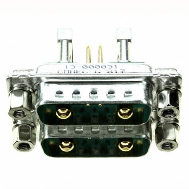 13-000031 CONN D-SUB PLUG 7X2P SMD R/A SLD