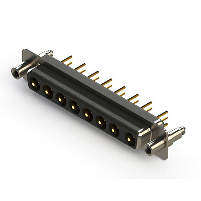 628-8W8-624-7N6 CONN D-SUB RCPT 8POS VERT SLDR
