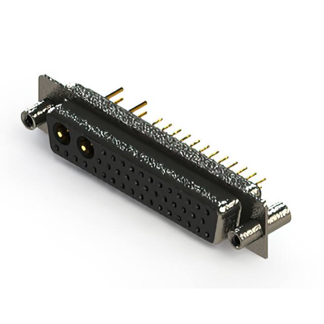 628-43W2624-7T4 CONN D-SUB RCPT 43POS VERT SLDR