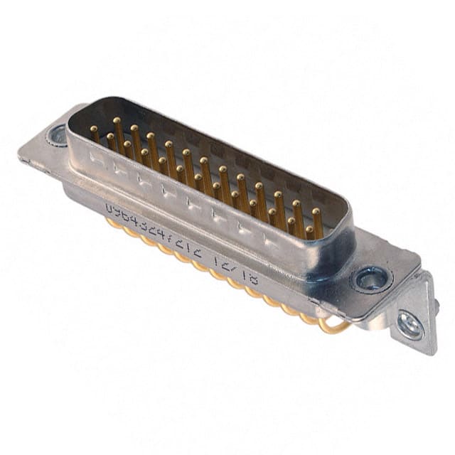 09643247212 CONN D-SUB PLUG 25POS R/A SLDR