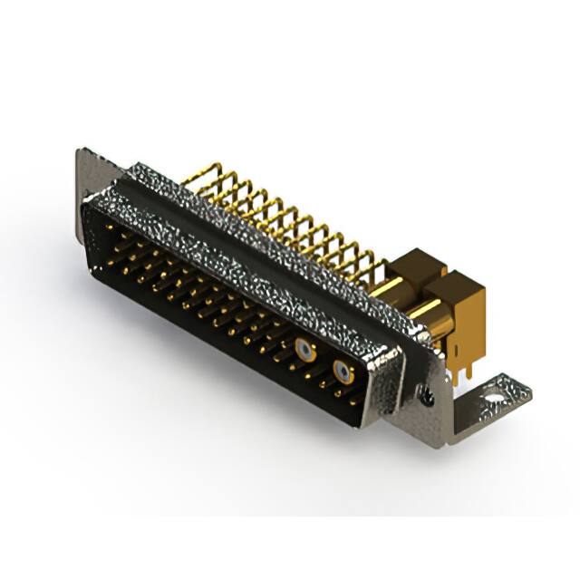 629-43W2640-5NC CONN D-SUB PLUG 43POS R/A SLDR
